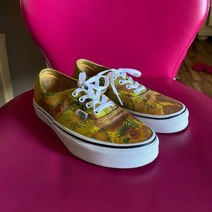 vans x van gogh museum amsterdam sunflowers